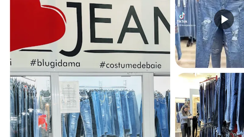 Blugi Brasov - I Love Jeans