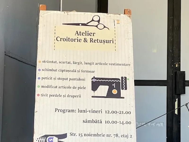 Atelier Croitorie & Retusuri
