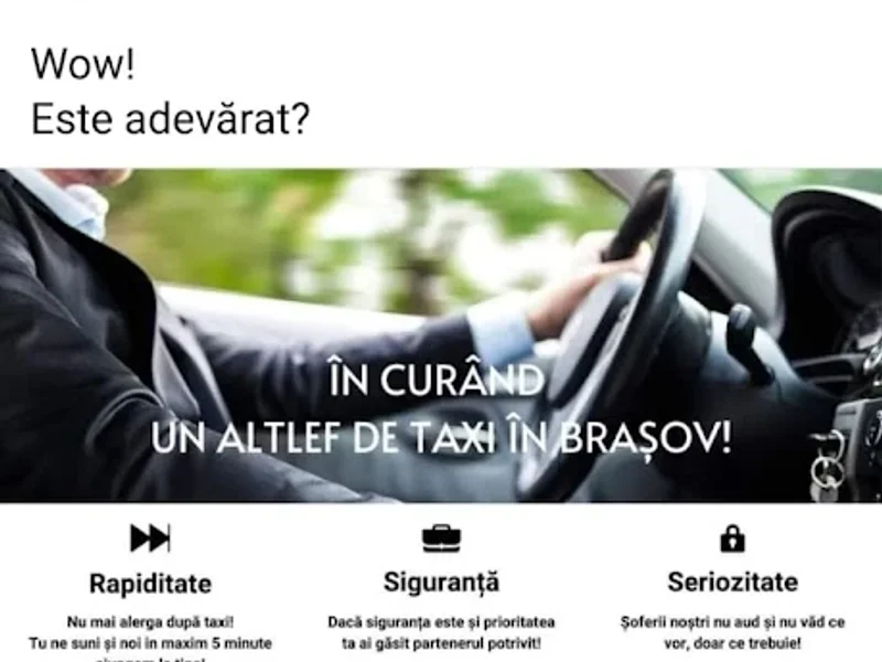 IXAT - Un altfel de taxi în Brașov