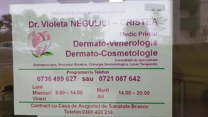 Cabinet Dermatologie Dr. Negulici-Cristea Violeta