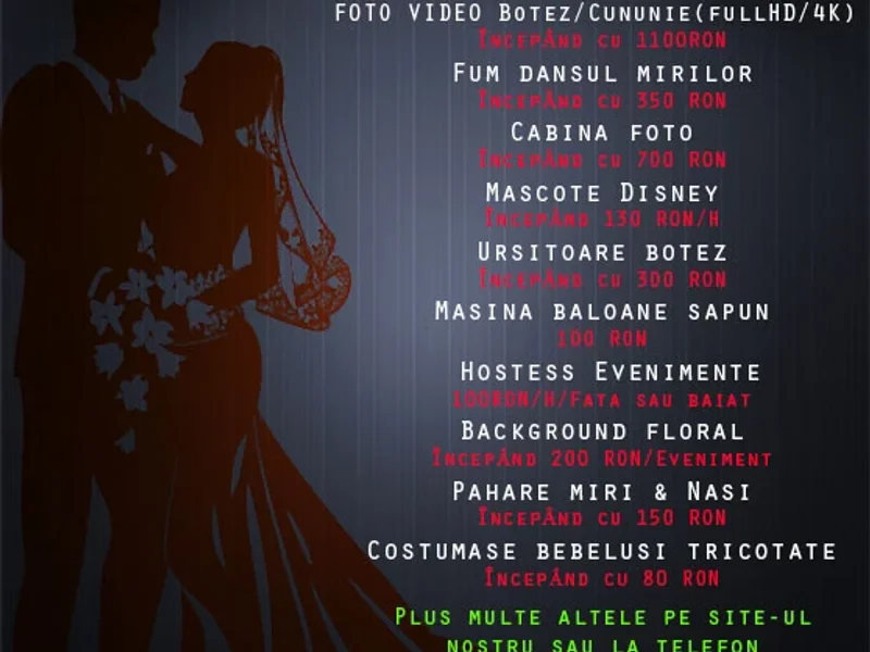 Cabina Foto,Fum dans mirilor, Foto/Video, Mascote