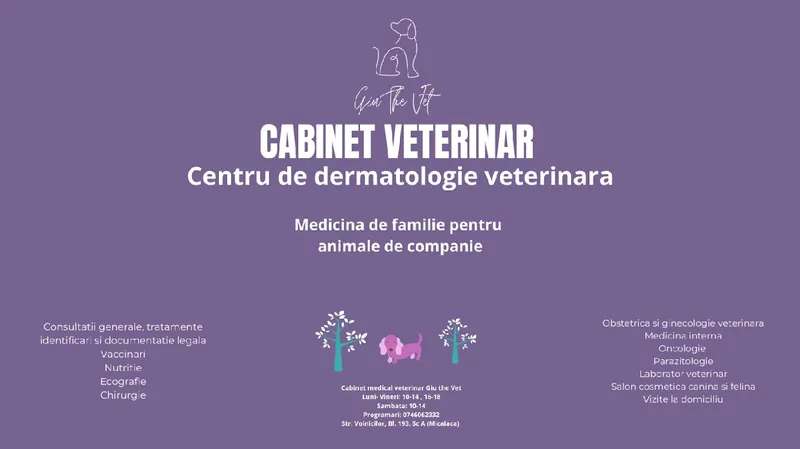 Giu The Vet // cabinet veterinar