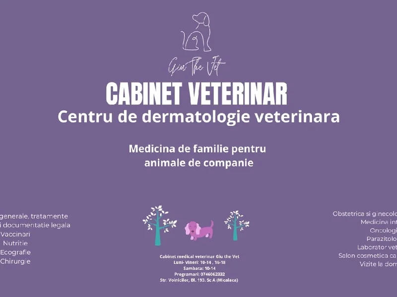 Giu The Vet // cabinet veterinar