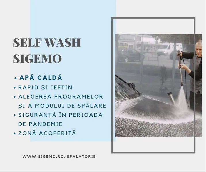 Spalatorie auto Self Wash Sigemo