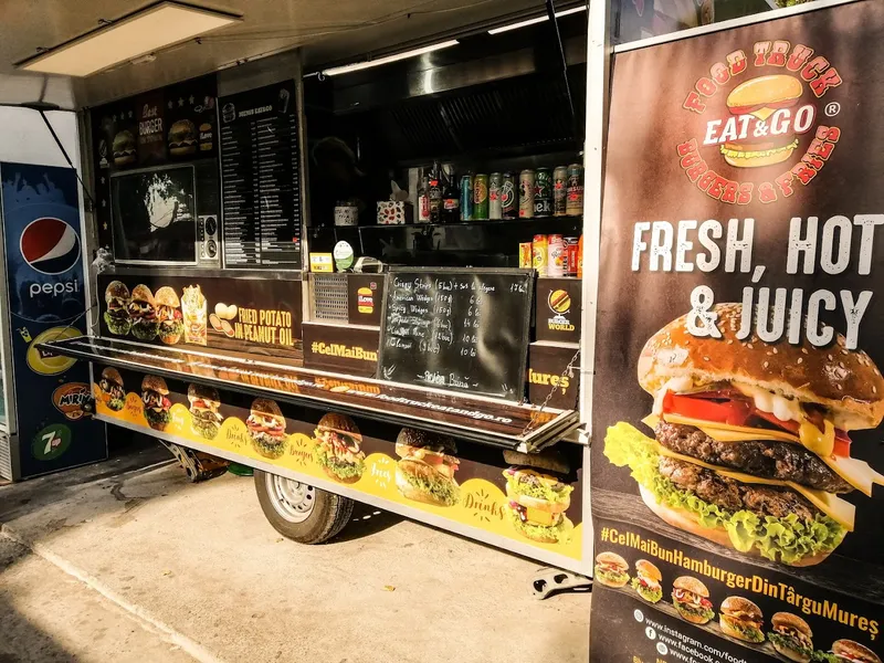 FOOD TRUCK EAT&GO-BURGERS&FRIES