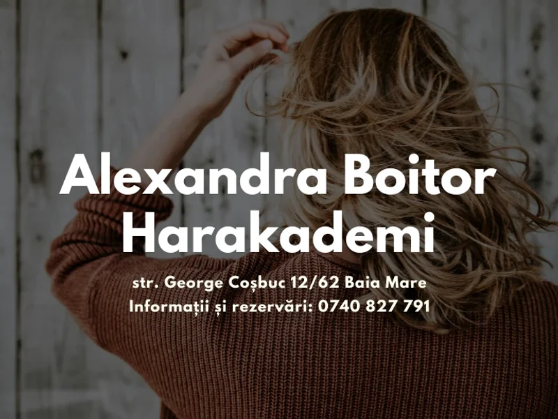 Alexandra Boitor Harakademi, Cursuri Avansate Hairstyling, Colorimetria și Chimia Părului, Salon Balayage WiKreate Baia Mare