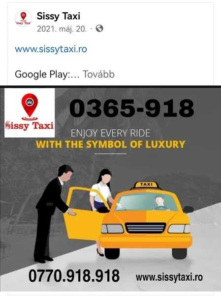 Sissy Taxi Târgu Mureș str Revoluției nr 21