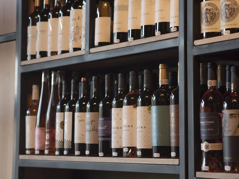 BonVino - magazin de vinuri creat de The Very Shop