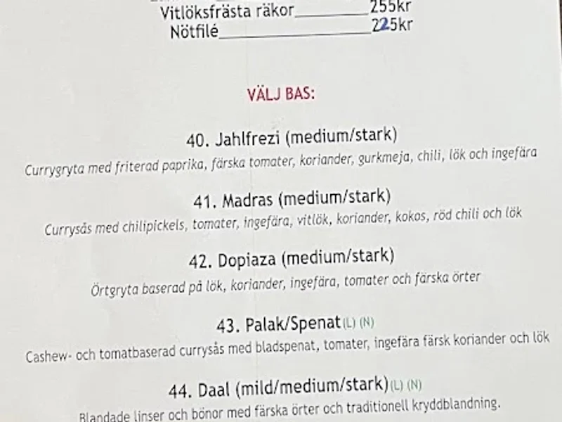 Saffran indiska Resturant