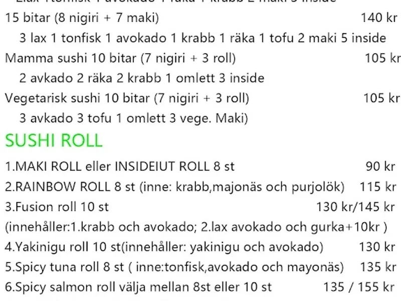Sushi Tiden - Göteborg