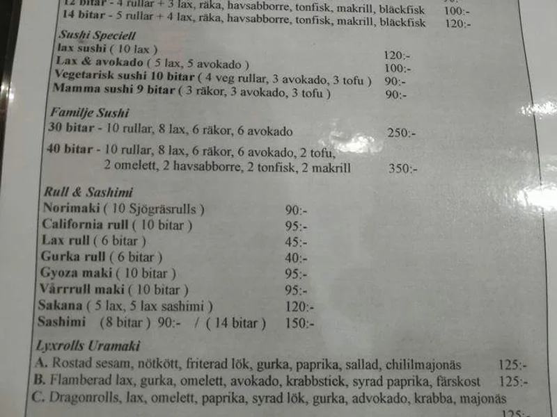 Koi Sushi Gyoza Orminge