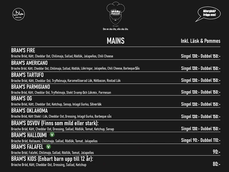 Bram´s Burgers Huddinge