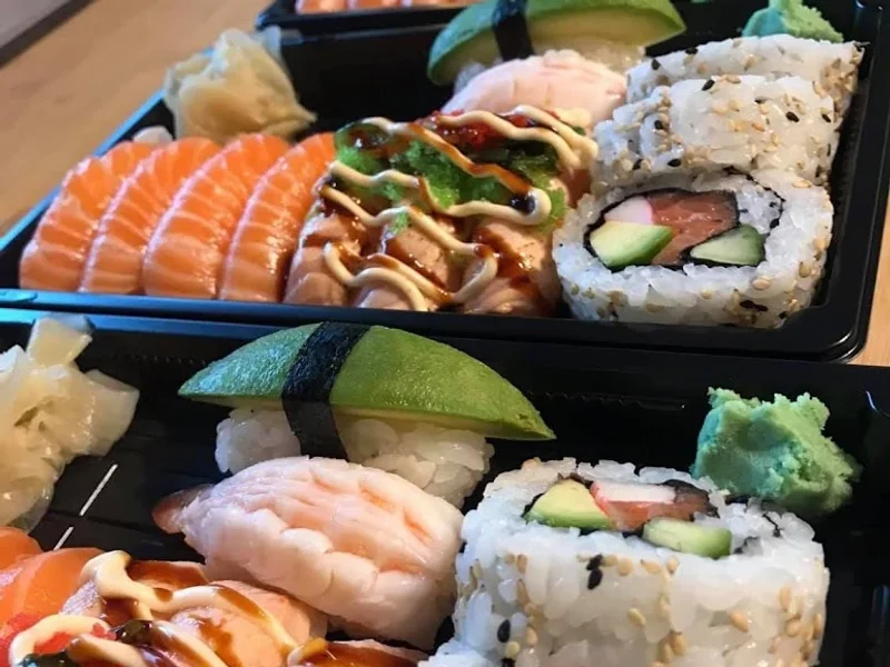 Thaimat sushi köket