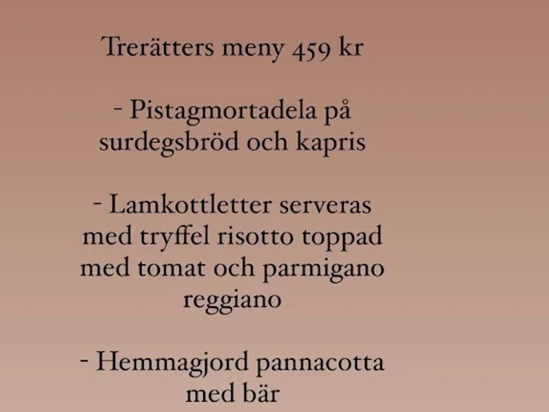 Bistrot di famiglia ristorante