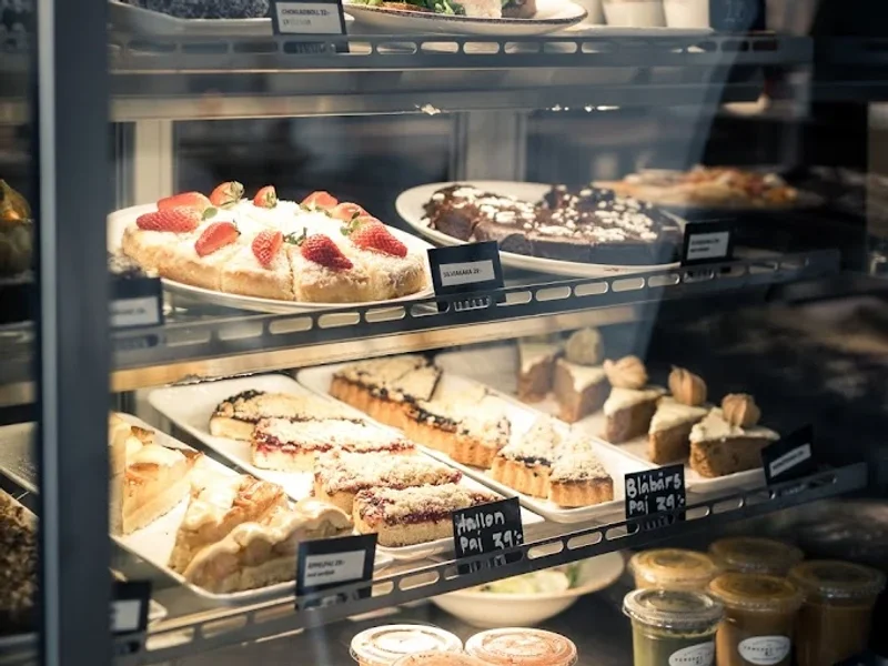 Venders café och salladsbar