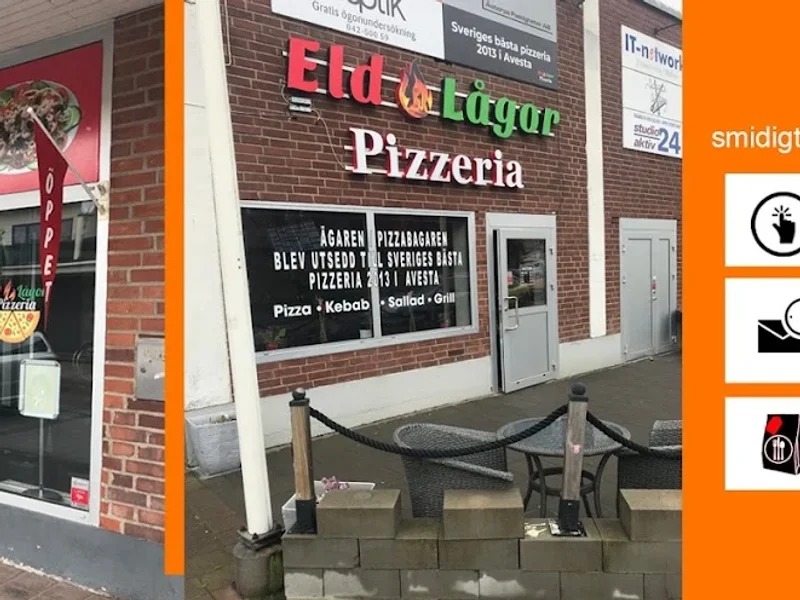 Eld och Lågor pizzeria i Åstorp