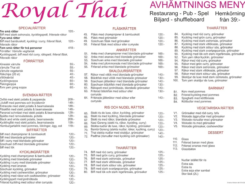 Royal Thai Sportsbar
