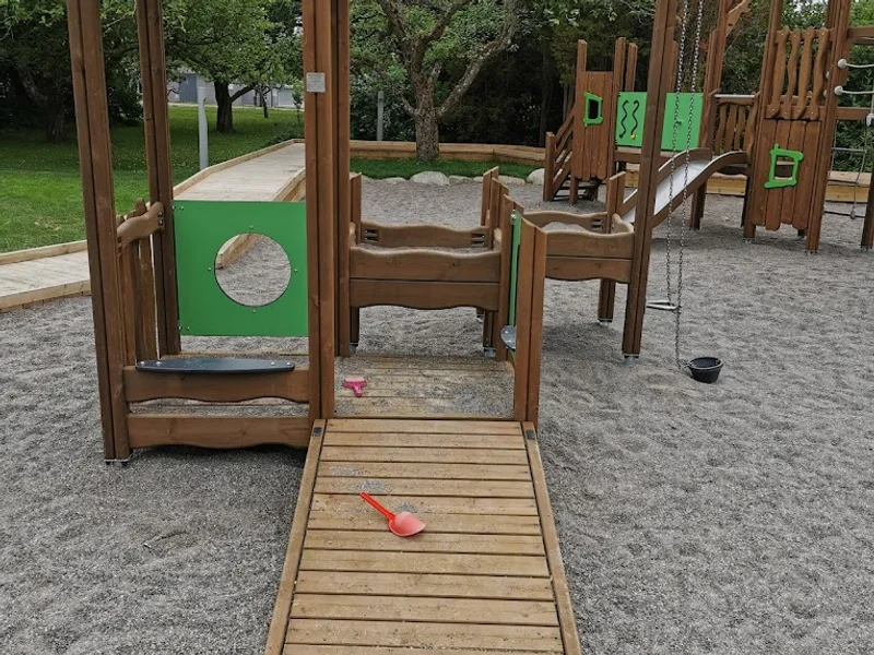 Genetiska trädgårdens lekplats