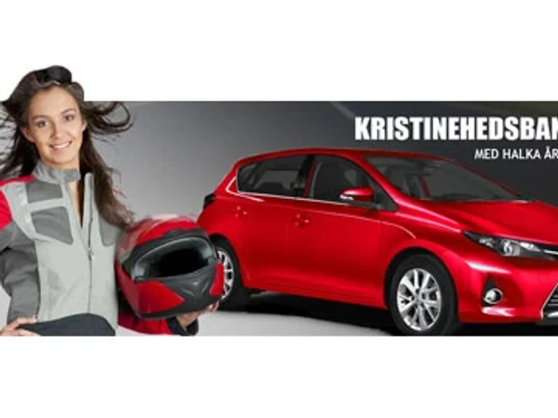 Kristineheds Trafikövningsplats i Halmstad, halkbana