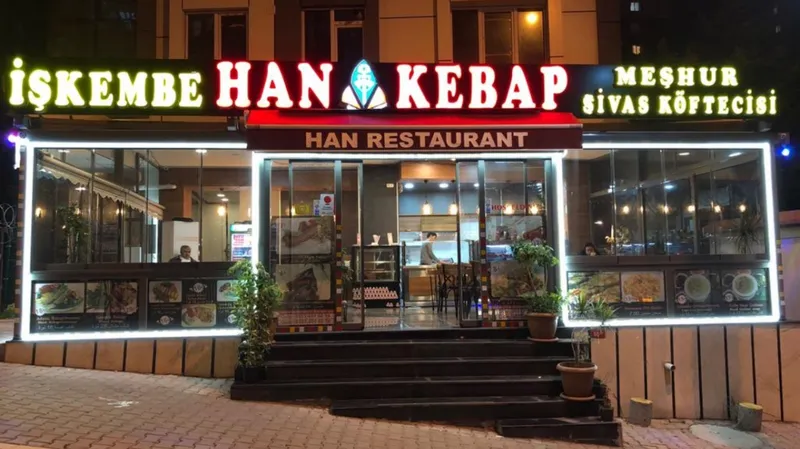 Han kebap meşhur sivas köfte ve işkembe salonu