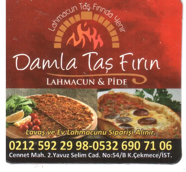 DAMLA TAŞ FIRIN LAHMACUN PİDE SALONU