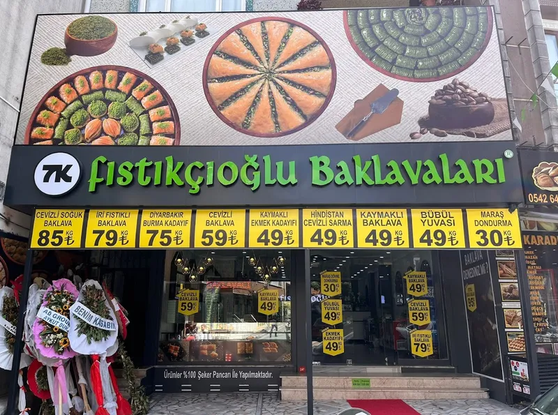 7K FISTIKÇIOĞLU BAKLAVALARI KIRAÇ ŞUBE