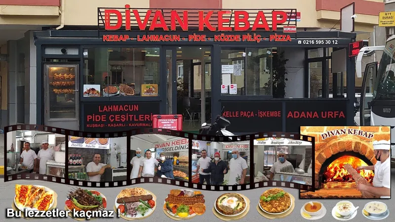 DİVAN KEBAP LAMACUN PİDE salonu