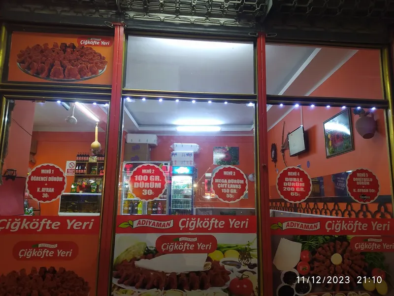 Adıyaman çiğköfte Yeri