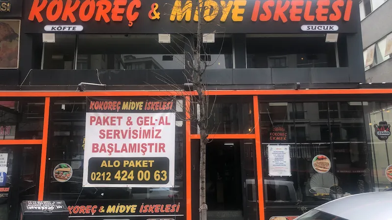 Kokoreç &midye iskelesi