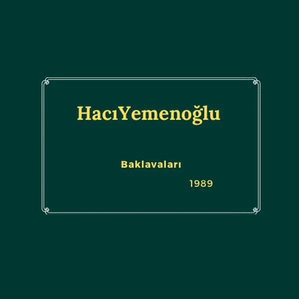 HacıYemenoğlu Baklavaları