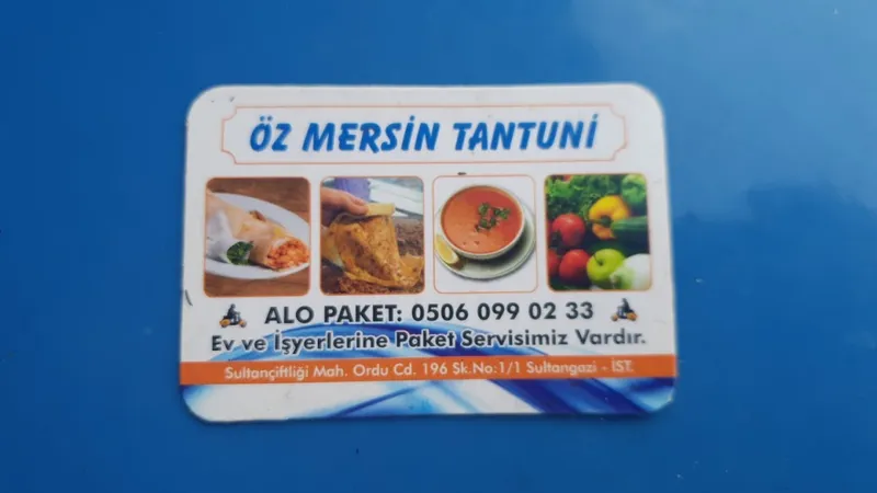 Öz Mersin Tantunicisi 2