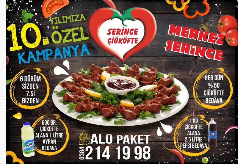 Nevşehir Serince Döner Ve Çiğ köfte Salonu