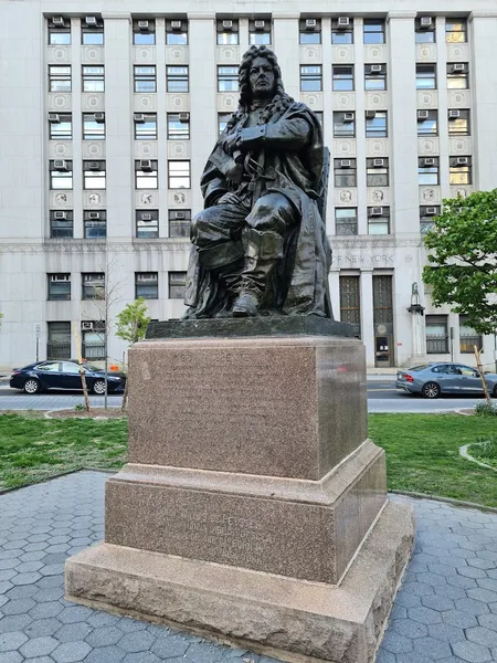 Abraham de Peyster statue by George Edwin Bissell