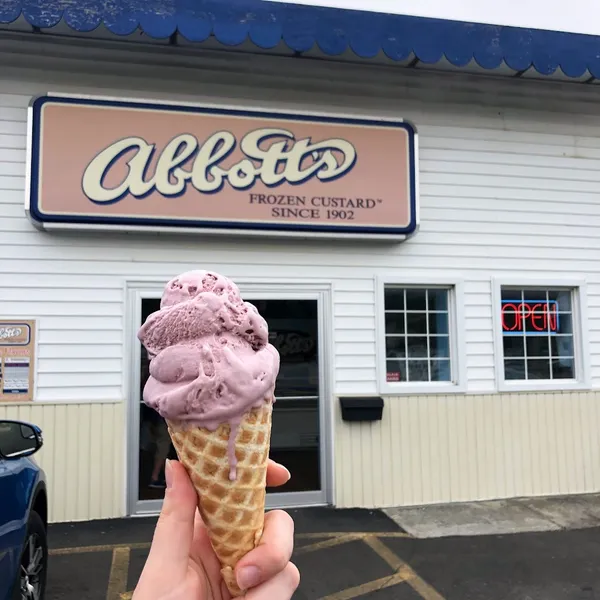 ice cream shops Abbott's Frozen Custard