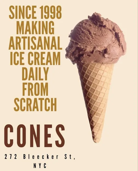 Cones Artisanal Ice Cream Since 1998