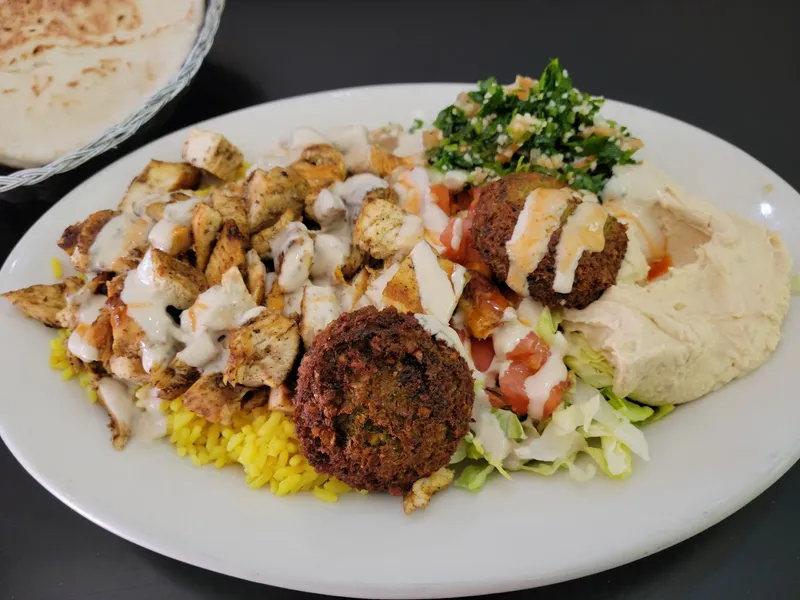 Kid-Friendly restaurants Heights Falafel