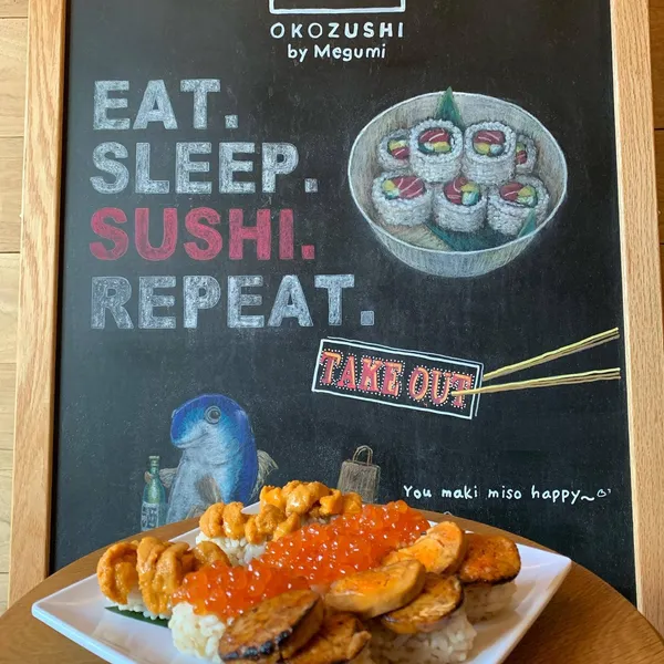 sushi restaurants OKOZUSHI by Megumi