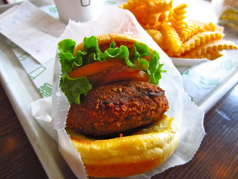 places for burgers Shake Shack Theater District