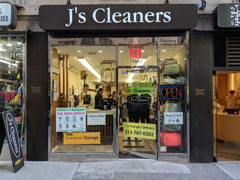 dry cleaning J's Cleaners