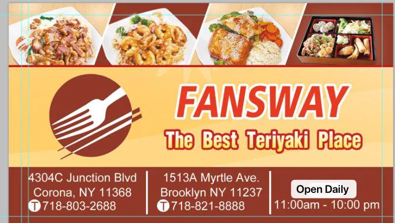 sushi restaurants Fansway Teriyaki Kitchen