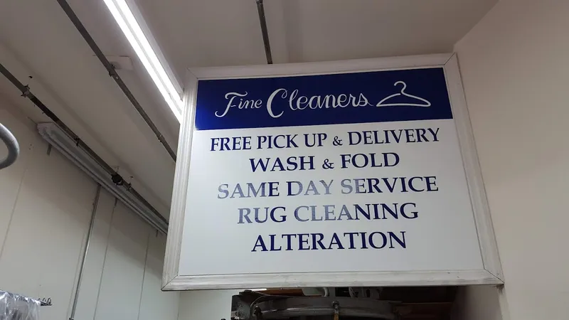 dry cleaning FINE CLEANERS