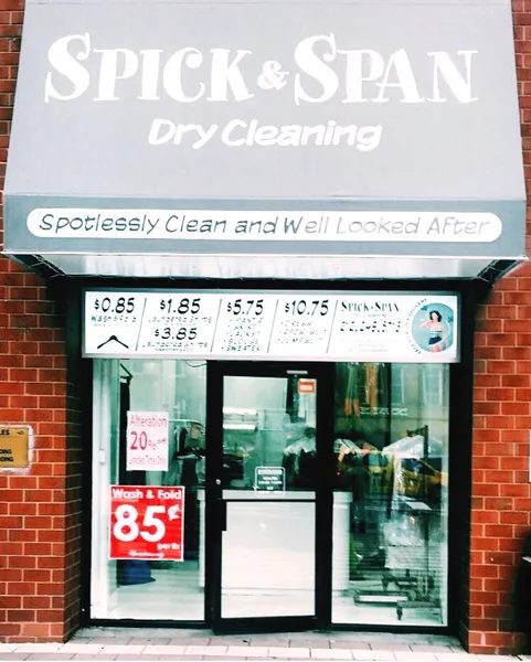 dry cleaning Spick and Span Dry Cleaners