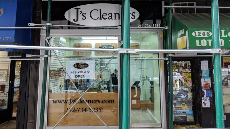 dry cleaning J's Cleaners