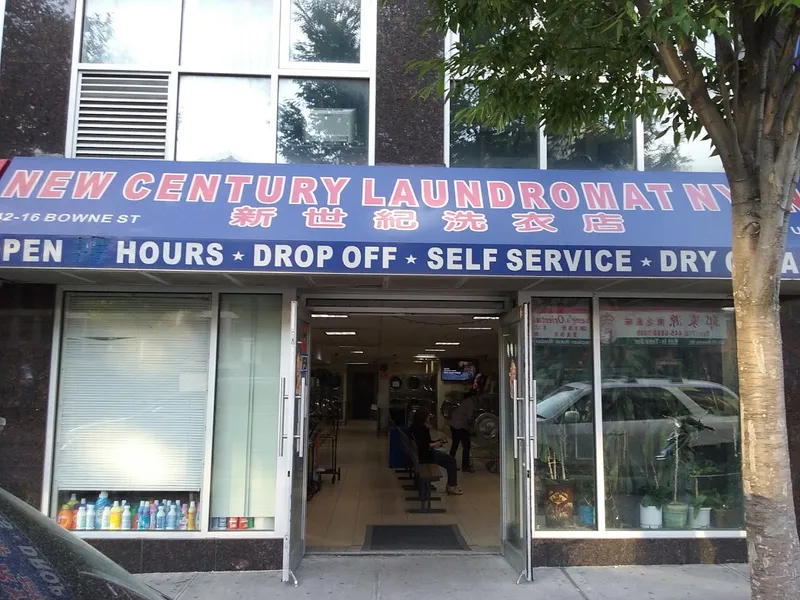 dry cleaning New Century Laundry in Flushing