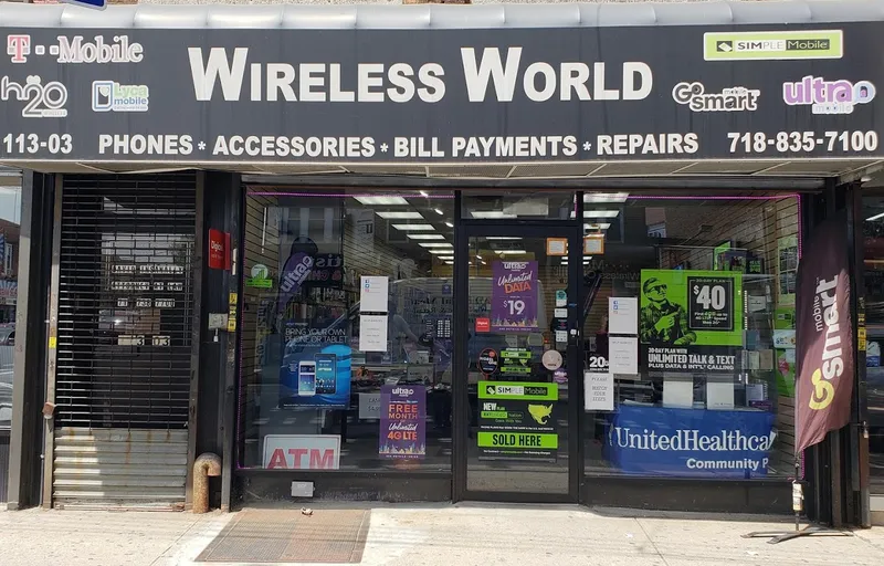 cell phone repair WIRELESS WORLD 11303 LIBERTY AVE