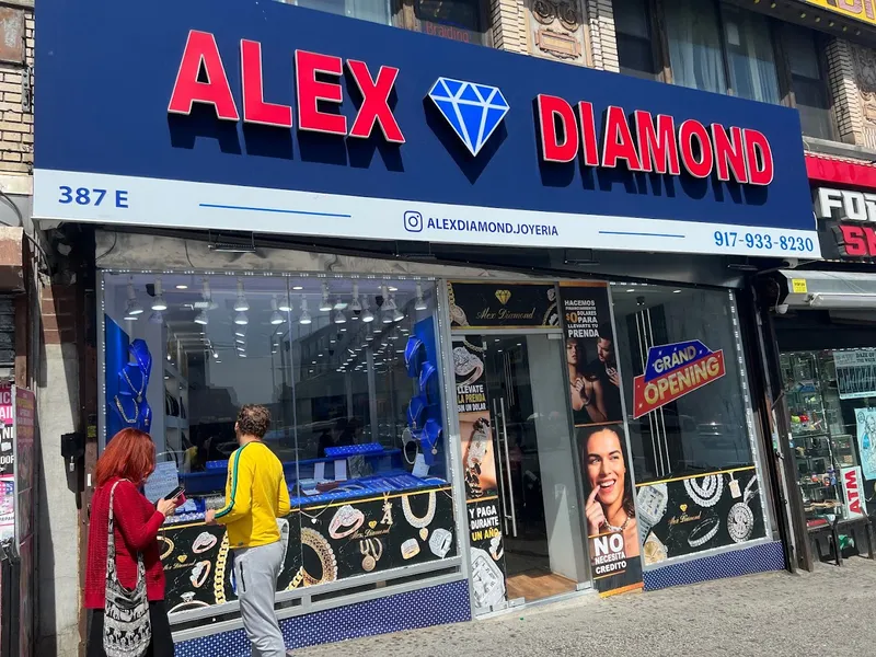 jewelry stores ALEX DIAMOND. JOYERIA BRONX