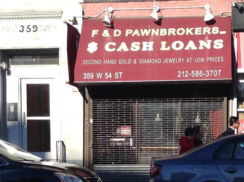 pawn shops F & D Pawnbrokers