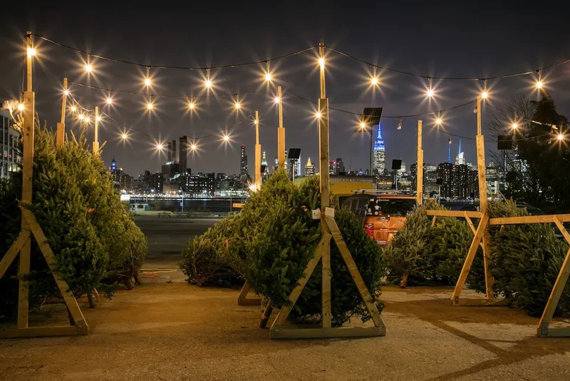 Brooklyn Lumberjacks Christmas trees