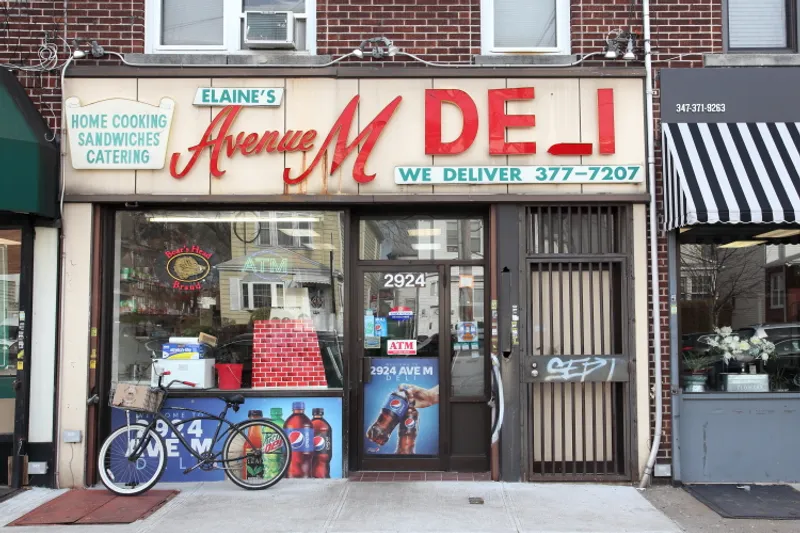 delis Elaine's Avenue M Deli