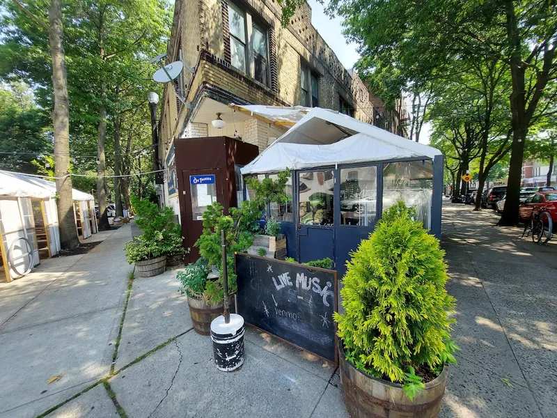 outdoor dining The Ox Tavern